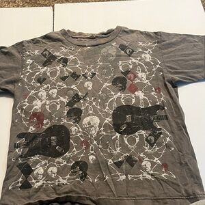 Graphic Kids T-Shirt - Gray